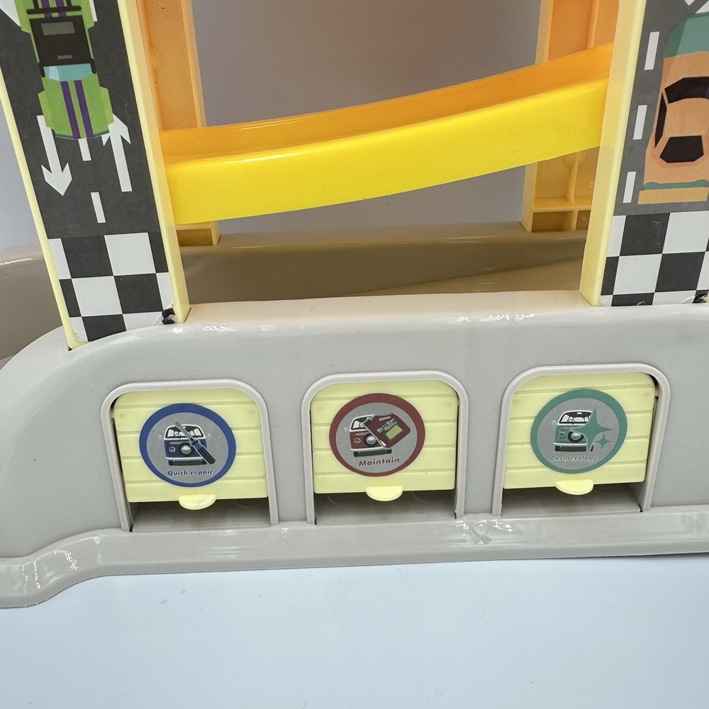 Toddler Car Ramp Toy 10 Cars Race Track Montessori Toy 2-3 Year Old Boys Girls - Picture 3 of 8